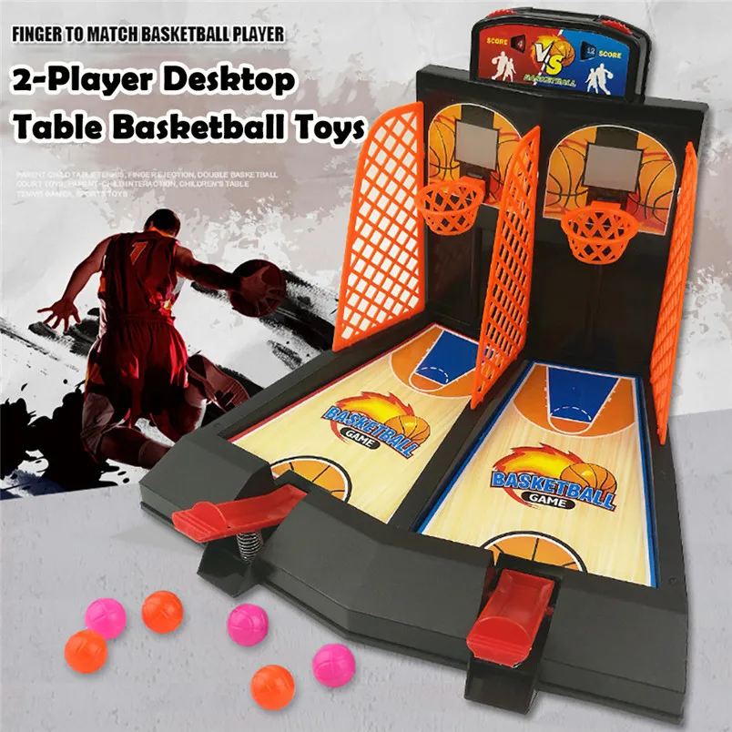 2-плеер настольные игры в баскетбол Классический Баскетбольная стержневая игрушки модная Развивающие игрушки для детский баскетбол 40MY15