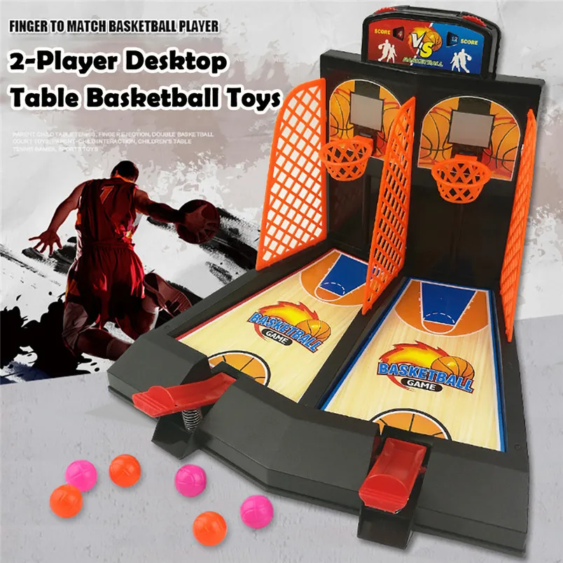 remarkable  2-Player Desktop Table Basketball Games Classic Basketball Shooting Toys Fashion Educational Toys F