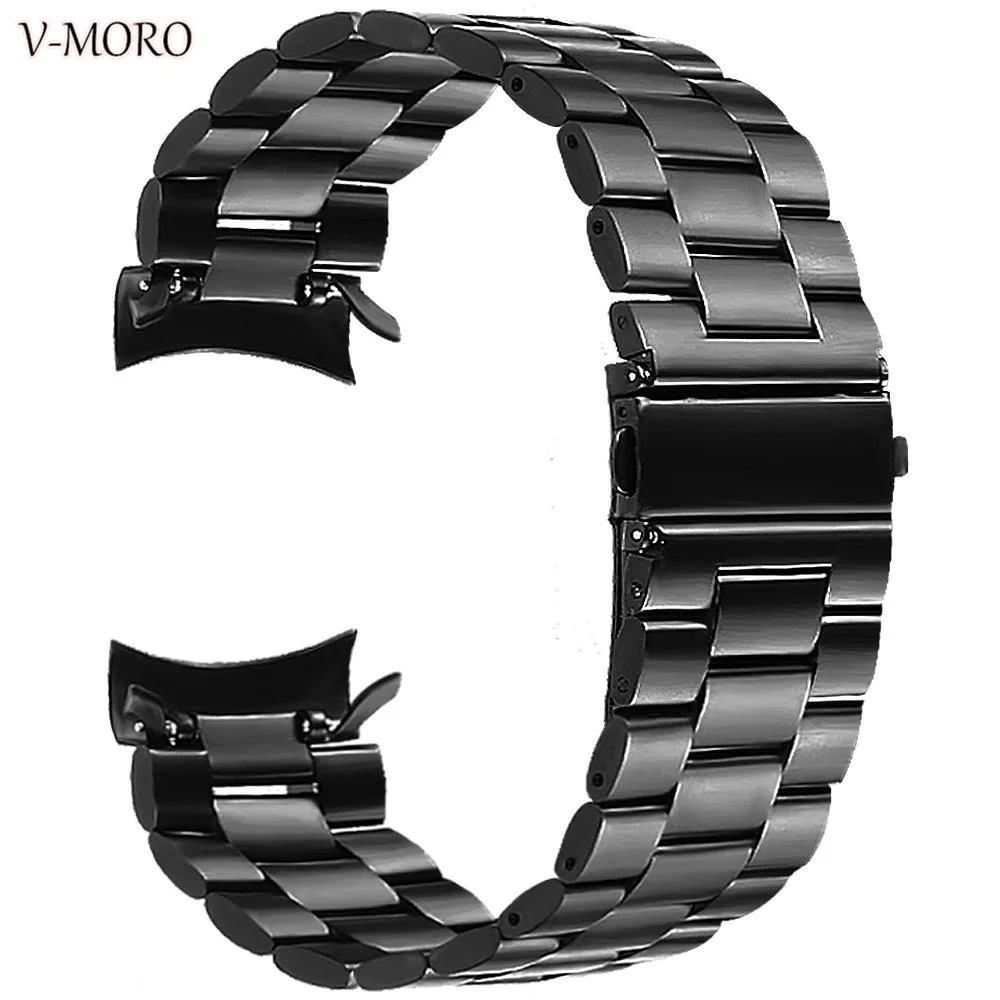 V Moro Newest Fashion Watch Straps For Samsung Gear S3 Classic Strap Metal Stainless Steel Band