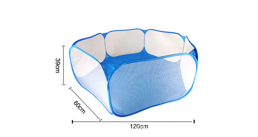 Play Tent Toy Ocean Ball Pool Pit Soft House Transparent Gauze Foldable Portable Indoor Outdoor Toys For Children Kids Baby