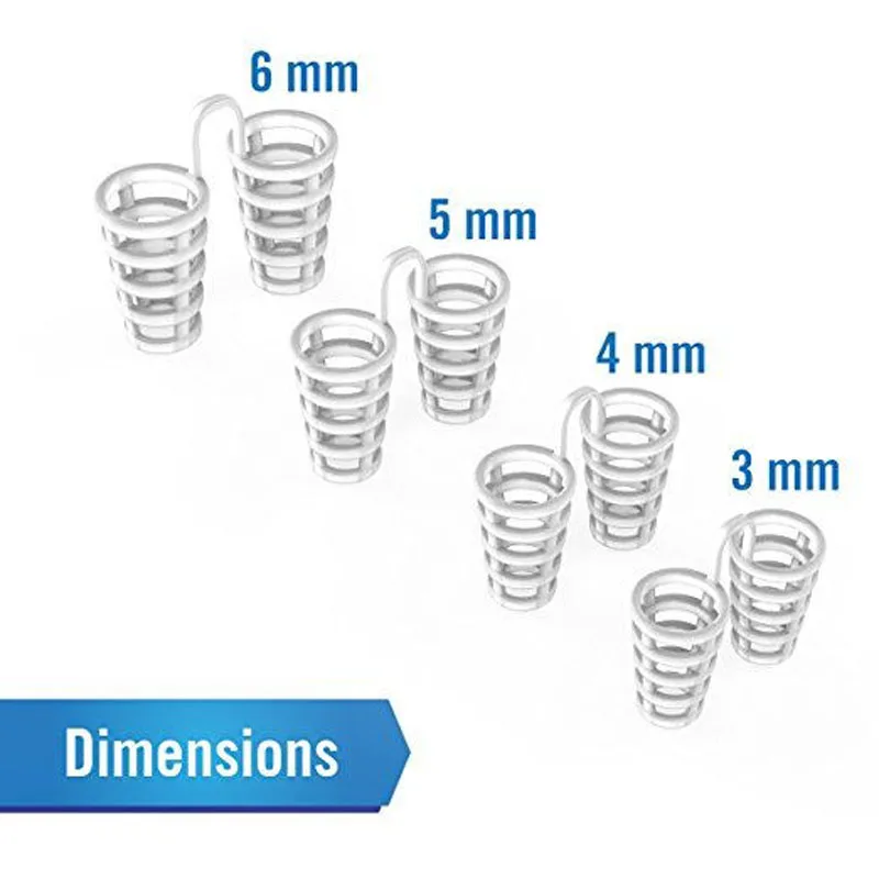 

4Pcs/box Anti Snore Apnea Nose Clip Stop Snore Vents Dilator Device Sleeping Comfortable to Ease Breathin Healthy Sleeping Aid