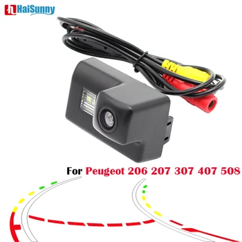 Best Price HaiSunny car-styling For Special Rear View camera For Peugeot 206 207 307 407 508 Intelligent Dynamic Trajectory Tracks Best Price HaiSunny car-styling For Special Rear View camera For Peugeot 206 207 307 407 508 Intelligent Dynamic Trajectory Tracks