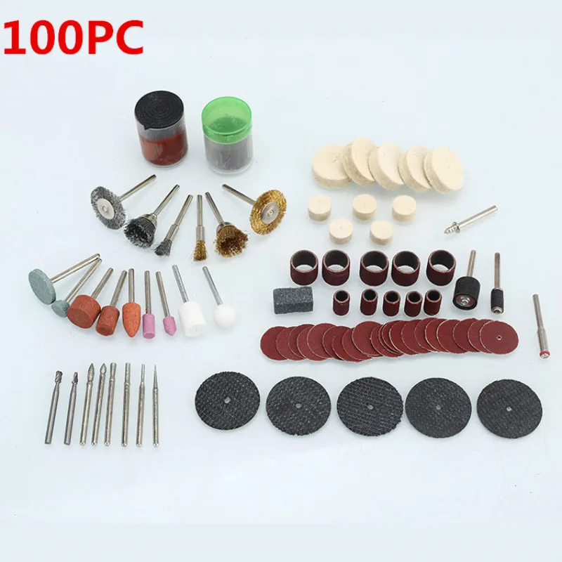 Grinder Polishing Tools Accessories Set Wood Metal Engraving Electric Rotary tool For Dremel Bit Set Grinding Polish Cutting Cut (3)