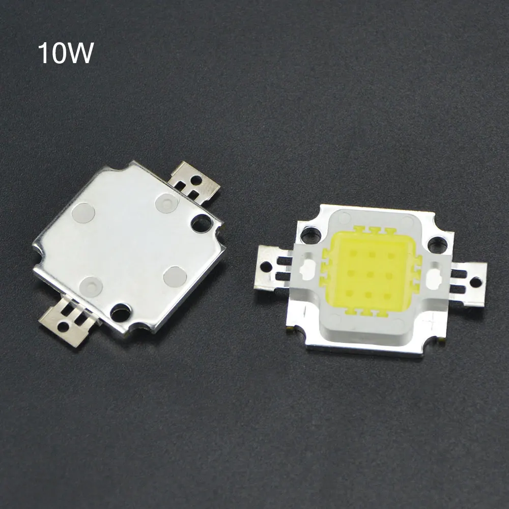 1 шт. ультра яркий 10 Вт 20 30 50 100 SMD встроенный чип COB светодиодный Ной лампы для