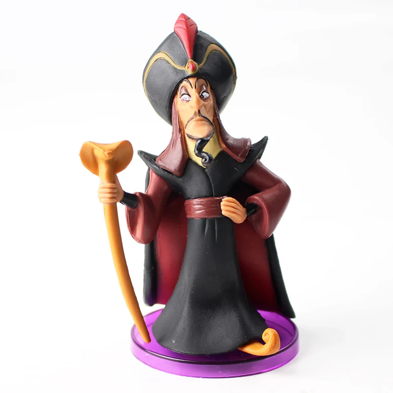 3-9cm One Set anime Aladdin and the magic lamp cute action figure model toy collection with purple base for children birthday 3-9cm One Set anime Aladdin and the magic lamp cute action figure model toy collection with purple base for children birthday