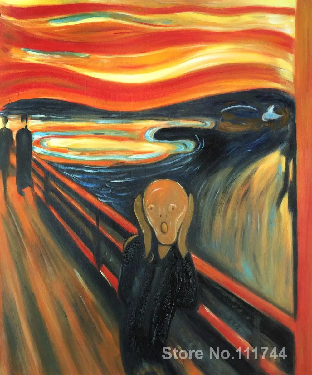 

paintings by Edvard Munch The Scream abstract art High quality Hand painted