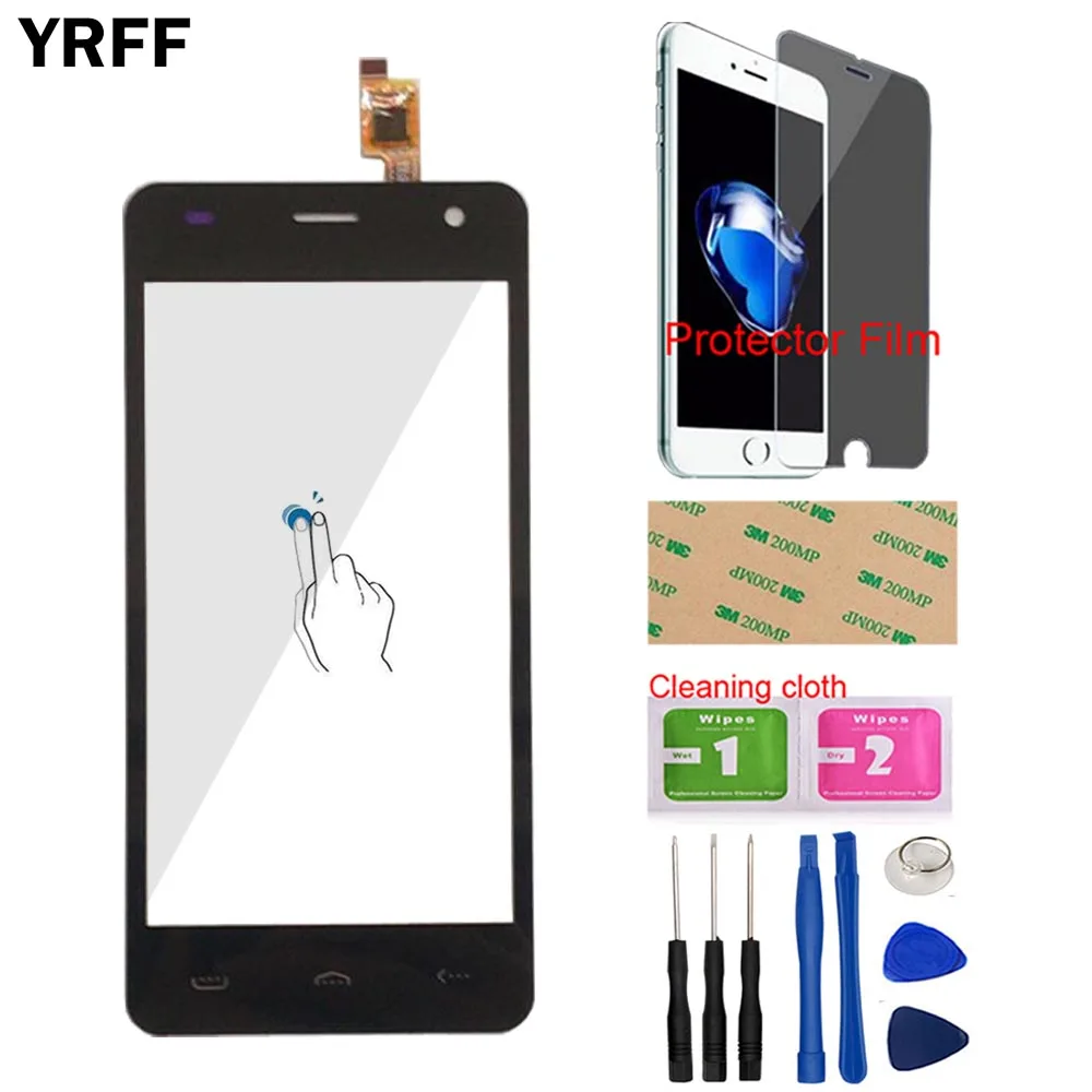 

Touch Screen For Homtom HT26 Touch Screen Lens Sensor Touch Panel Mobile Phone Tools 4.5'' For Homtom HT26 Tools Protector Film