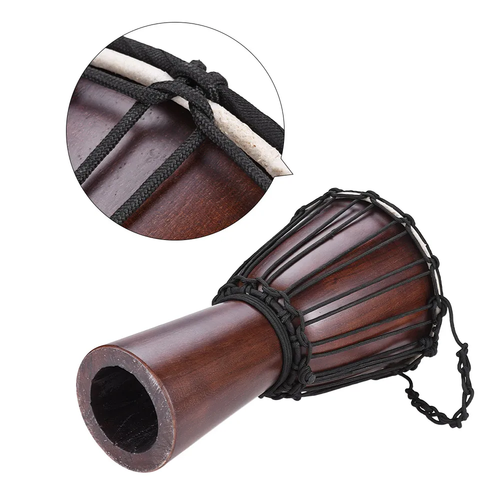 Профессиональный " Африканский Djembe рука Bongo барабан ударный музыкальный инструмент выбор твердой кожи тела голова козьей кожи