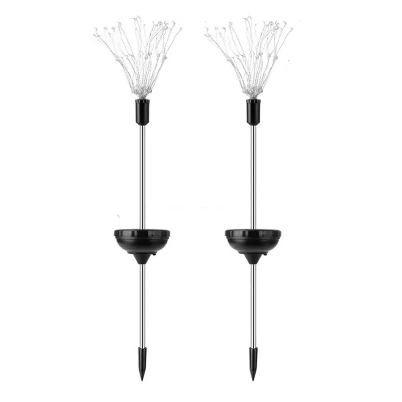 90LED Солнечная энергия Сад свет Рождественские огни Открытый Фейерверк LED Газон