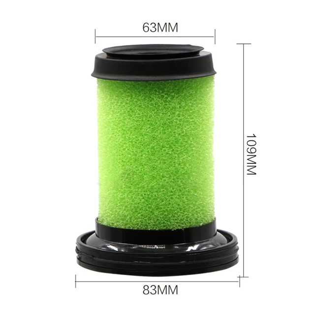 HASMX 3Pack Vacuum Filter Replacement Part For GTech, 57 OFF