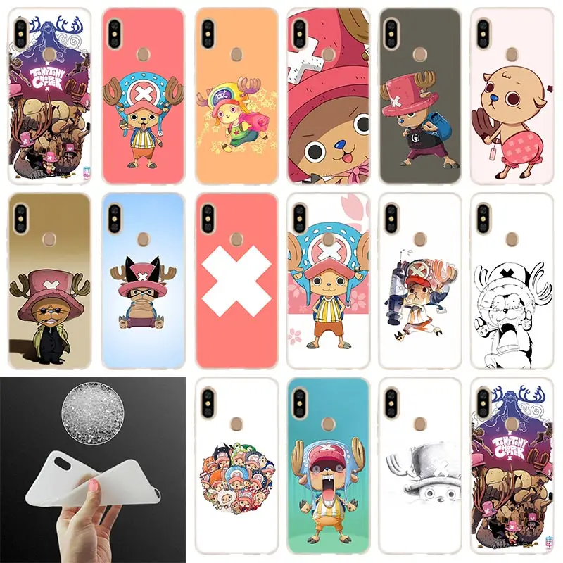 

Phone Case cute Chopper one piece For Xiaomi Redmi Note 7 6 5 4x redmi 7 6pro 6a s2 5a 4a 4x 5plus y3 Soft Cover Coque