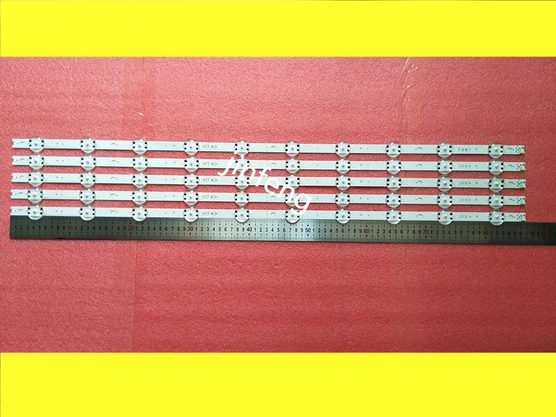 Striscia Di Retroilluminazione A Led 10 Lampada Per Lg 43 "V17 Art3 2867 Tv 43Lj614V 43Lv340C