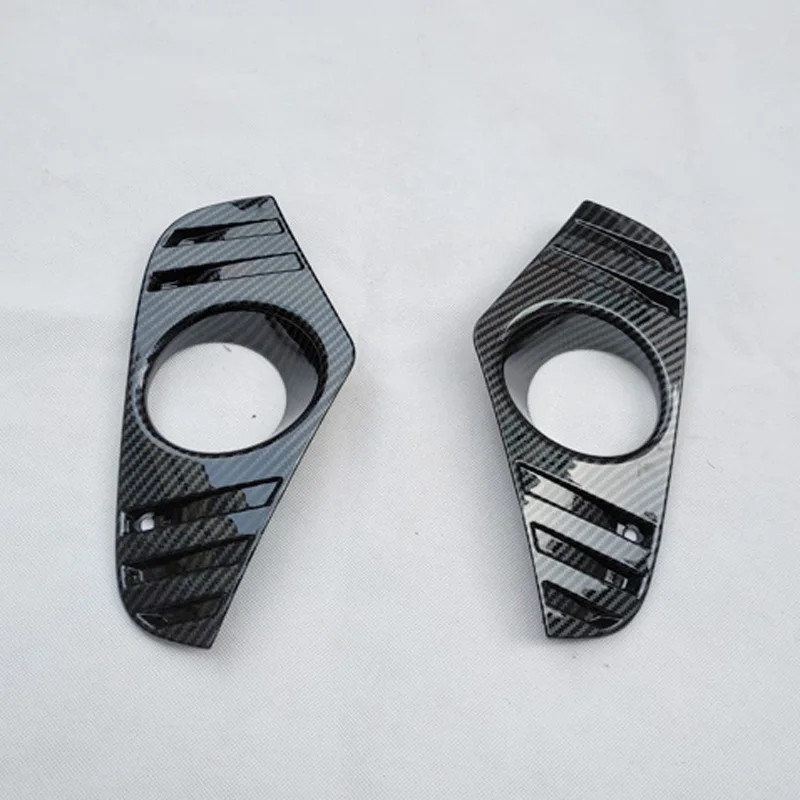 

for toyota rav4 rav 4 xa50 2019 2020 Front fog light trim cover car accessories colors carbon fiber plastic Chrome