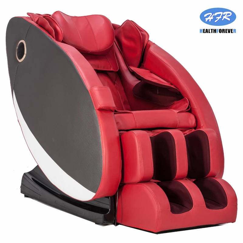 Бренд healthforever голова Подушка безопасности Шиацу Разминание Индия, Таиланд дешевый Электрический массажное кресло для всего тела 3d нулевой гравитации красный цвет