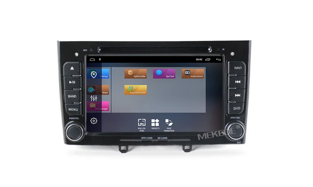 Discount Wholesale!2GB+32GB android 9.1 car gps dvd player for Peugeot 308 2009-2014 with 2GB+32GB wifi BT SWC canbus free shipping 26
