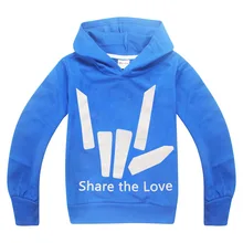 2019 Youth Share The Love Hoodies Long Sleeve T-shirt Different Colors Graphic Share The Love tshirt kids Youth shirt Tops Tees jill monroe share the darkness