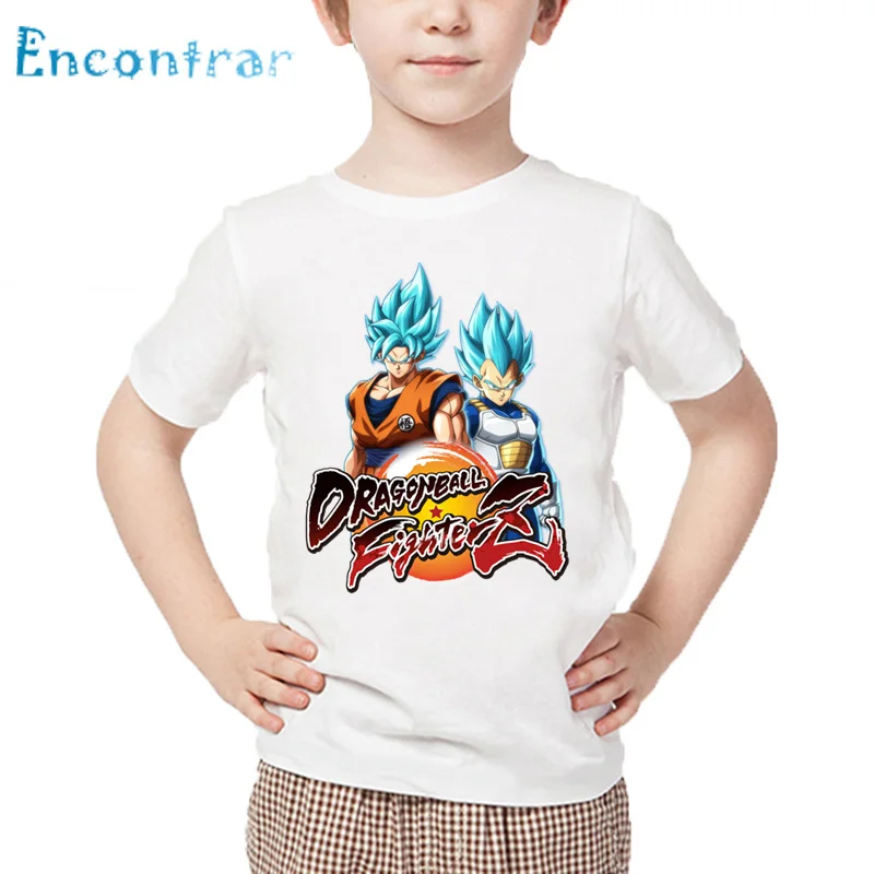 Fire Dragon Novelty Cotton T Shirt Personality White Tee for Toddler Kids Boys Girls
