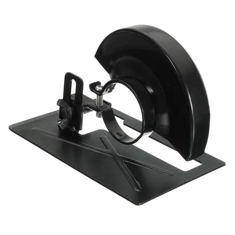 

1set Black Cutting Machine Base and Metal Wheel Guard Safety Protector Cover for Angle Grinder