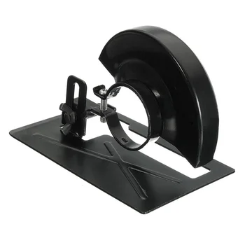 

1set Black Cutting Machine Base and Metal Wheel Guard Safety Protector Cover for Angle Grinder