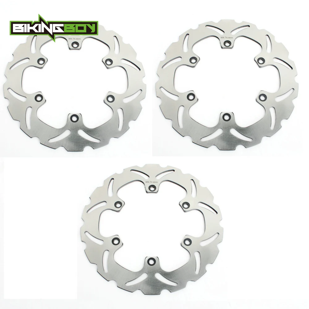 BIKINGBOY Передние Задние тормозные диски Rotors RD 350 LC 83 92 R 91 95 XJ600 XJ 900 F 86 FZ GENESIS FZX FAZER 750