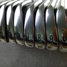 Мужчин AP3 718 левосторонний Железный Гольф кованый железный Гольф клуб 3-9, P, набор из 8 R/S крышка головы стальной стержень