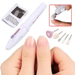 1 Набор электрических сверл для ногтей шлифовальный станок для маникюра фрезерный станок портативный набор сверл для ногтей Аксессуары