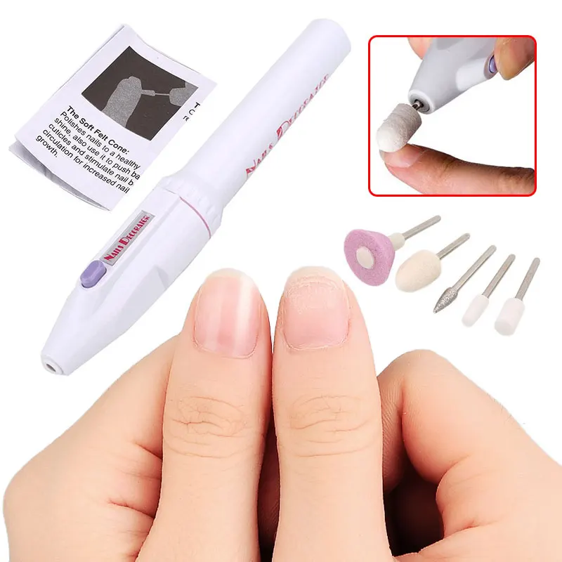 

1Set Electric Nail Drill Bits Sander Manicure Machine Milling Cutter Portable Nail Drill Bits Set Drill Accessories Nail Tool