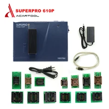 Высокое качество Xeltek Superpro 610P высокоскоростное устройство USB Универсальный IC чип программист+ 13 шт. блок ожога