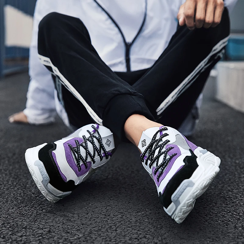 Man Running Shoes White Purple Fitness Male Sneakers Spring Autumn Walking Sneakers Men Breathable Mens Gym Trainers Shoes Man Running Shoes White Purple Fitness Male Sneakers Spring Autumn Walking Sneakers Men Breathable Mens Gym Trainers Shoes