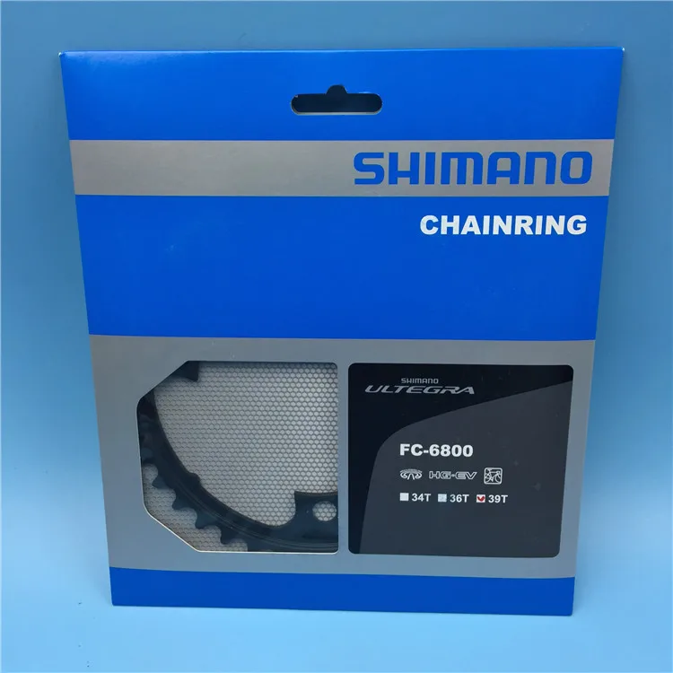 shimano цепное кольцо ultegra FC-6800 105 5800 цепное колесо R8000 цепные кольца 34T 39T 53T 55T запчасти для велосипеда
