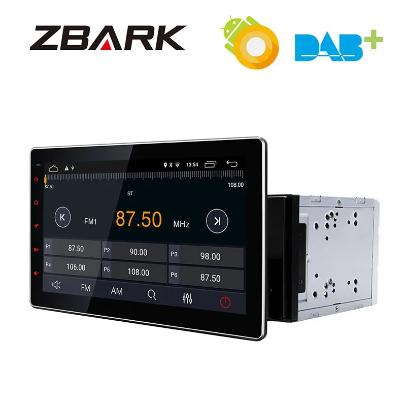 Sale 10.1inch Universal Android 9.0 Car GPS Navigation FM Bluetooth Stereo Player Radio YHTY101A2 2