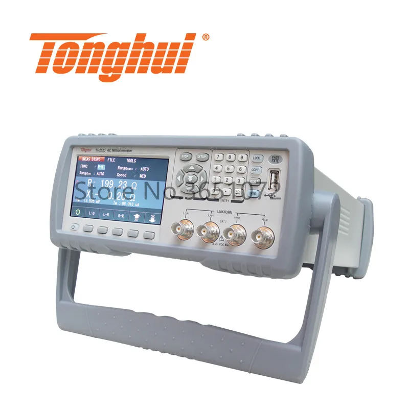 TH2523 тестер батареи внутреннего сопротивления 100uV 65V 1uΩ 3.5kΩ измеритель