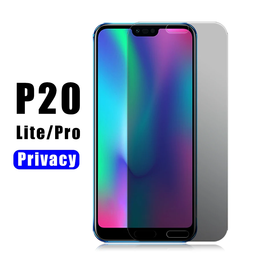 

Screen Protector For Huawei P20 Lite Anti Spy Peeping Privacy Tempered Glass Protective On The P20lite P20pro P 20 20P light 9h