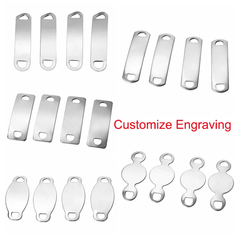 

15PCs Multisize Stainless Steel Connectors For Necklace bracelet DIY Jewelry Findings Making Supplies Accessories Handcraft