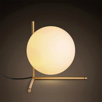 

led e14 Nordic Iron Glass Gold White LED Lamp.LED Light.Table Lamp.Desk Lamp.LED Desk Lamp For Bedroom