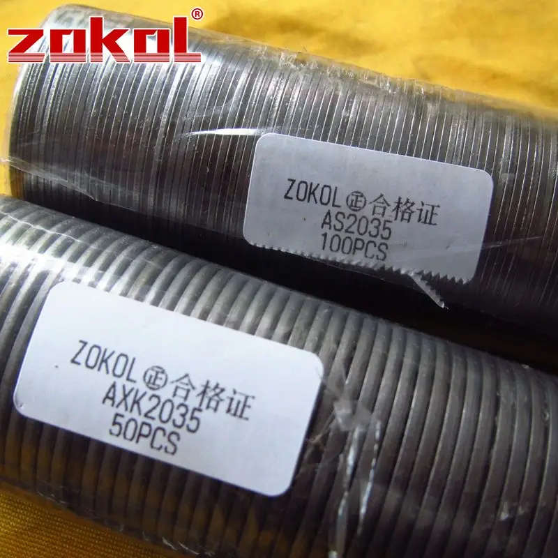 Игольчатый роликовый подшипник ZOKOL AXK2035 2AS + 20*35*4 мм|bearing bearing|bearing roller bearingbearing needle |