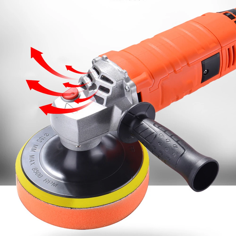 

Car Polisher 1580W Variable Speed Car Paint Care Tool Polishing Machine Sander Electric Floor Polisher