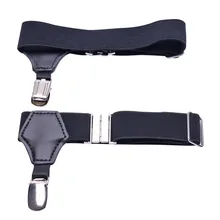 1 пара Для мужчин S носок Подтяжки для женщин Для мужчин Подвязки для женщин Высокая Эластичная лента Регулируемый один утка-рот клип носок Подвязки для женщин чулок Интимные аксессуары