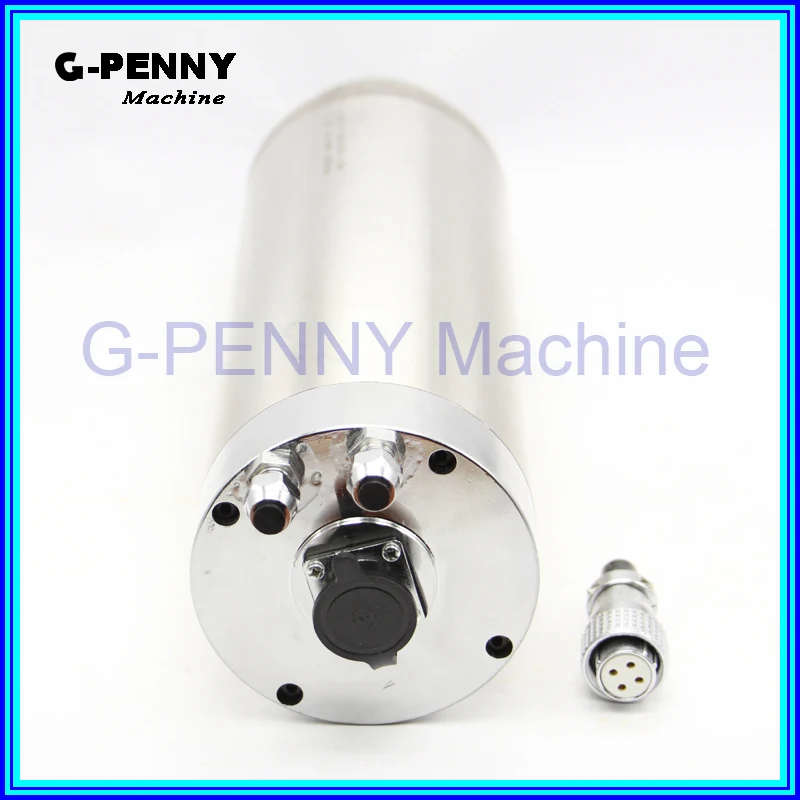 G-PENNY двигатель переменного тока мотор шпинделя 220 В 5,5 кВт ER25 с водяным охлаждением 4 подшипника с высоким крутящим моментом шпиндель водяного охлаждения для станка с ЧПУ