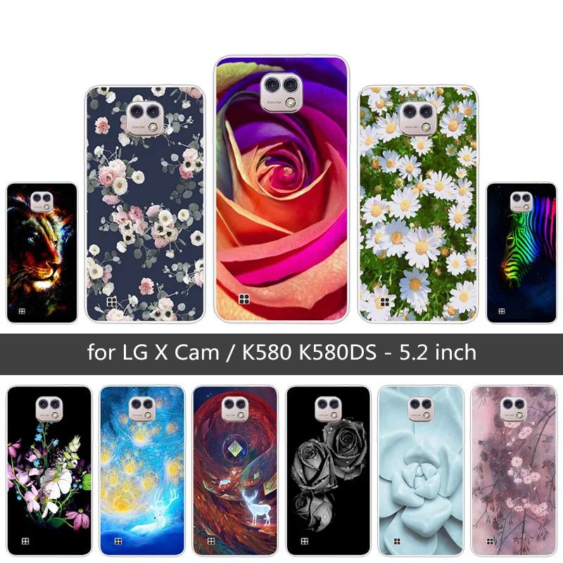 Роскошный чехол для LG X Cam цветные чехлы на заднюю панель K580 K580DS мягкий