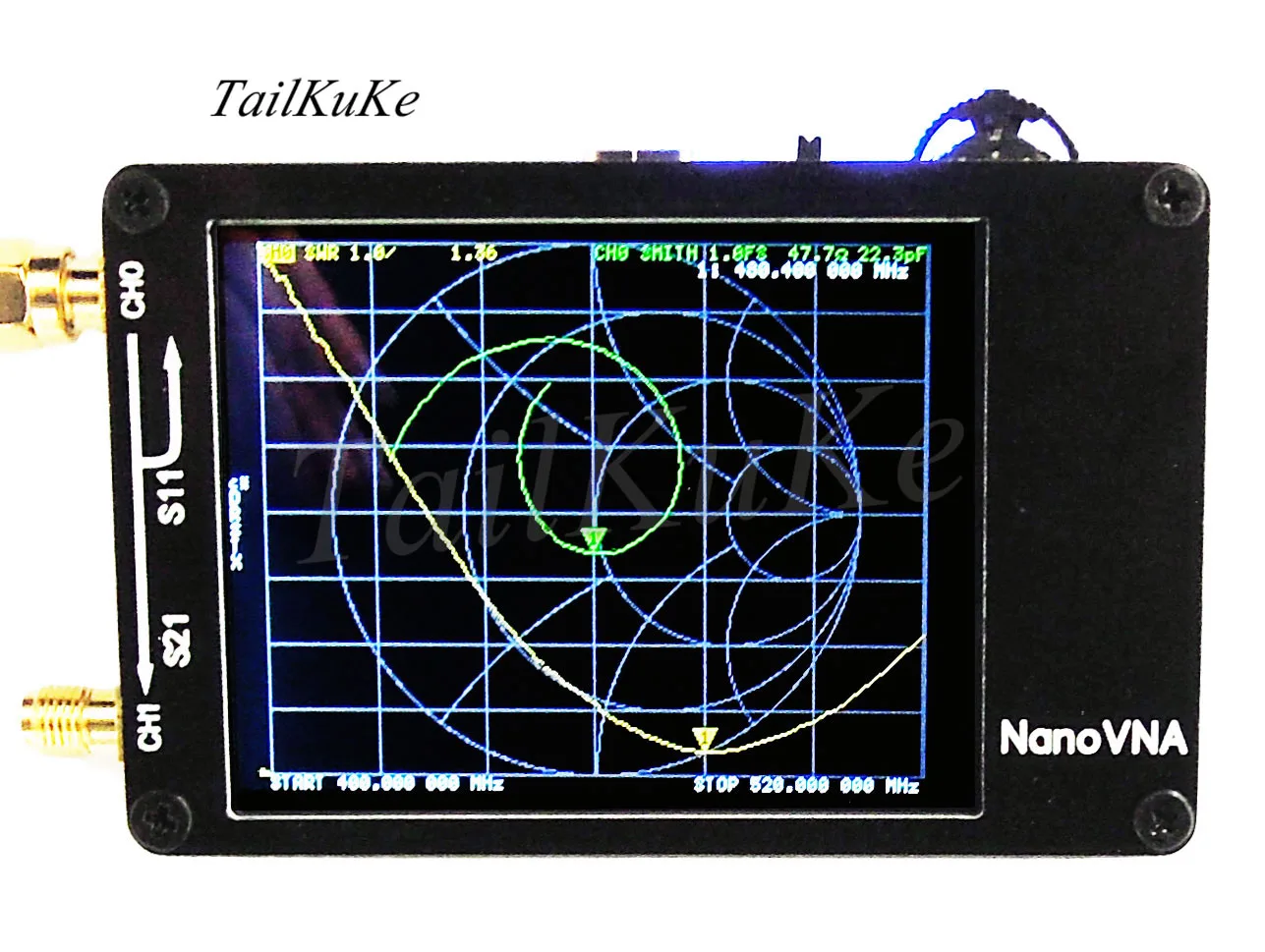 Точный NanoVNA векторный сетевой анализатор антенный коротковолновый MF HF VHF UHF
