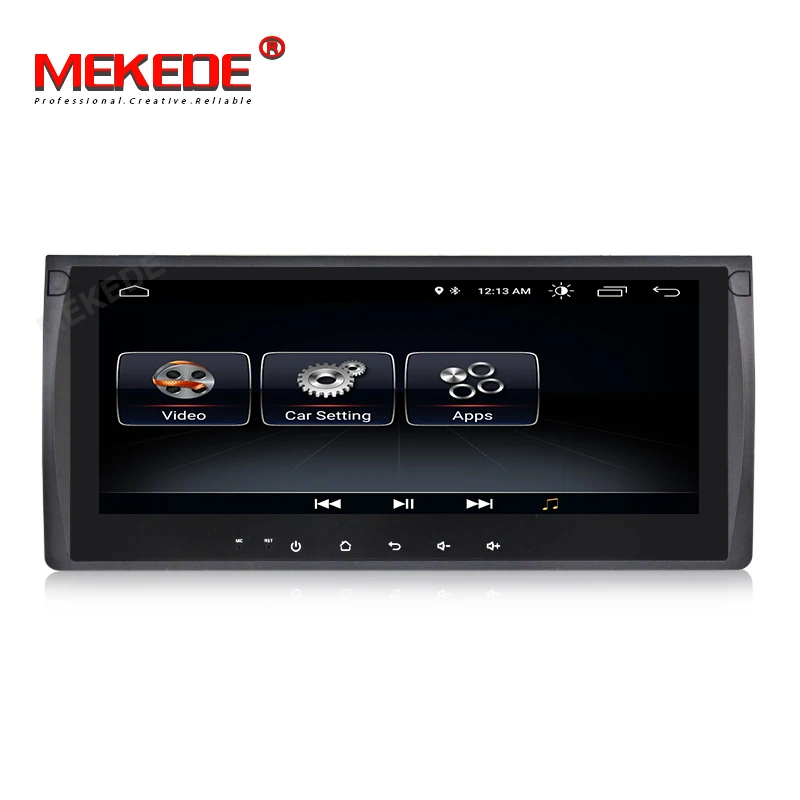 Excellent New!10.25"HD android 8.1 Car multimedia Player Navigation GPS DVD for BMW E39 E53 X5 Autoradio GPS Navi stereo head unit 1