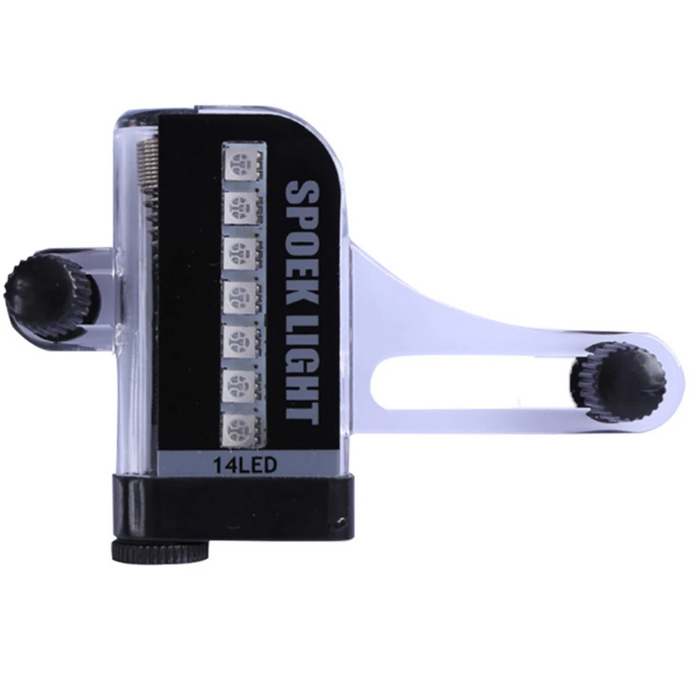 

Hot Selling 14 LED Motorcycle Cycling Bicycle Bike Wheel Signal Tire Spoke Light Mountain bike wheel LED lamp 30 Changes
