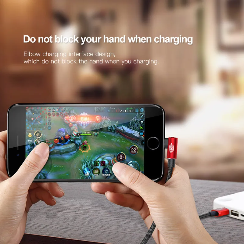 Baseus كابل يو اس بي ل فون Xs ماكس XR X 8 7 6 6 s 5 5 S SE سريع شحن شاحن كابل بيانات الهاتف المحمول الكابلات ل فون الحبل