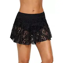 Женский купальник с вырезами, Цветочный купальник для бассейна, пляжный купальник, Летний Бикини, шорты, юбка, тонкая