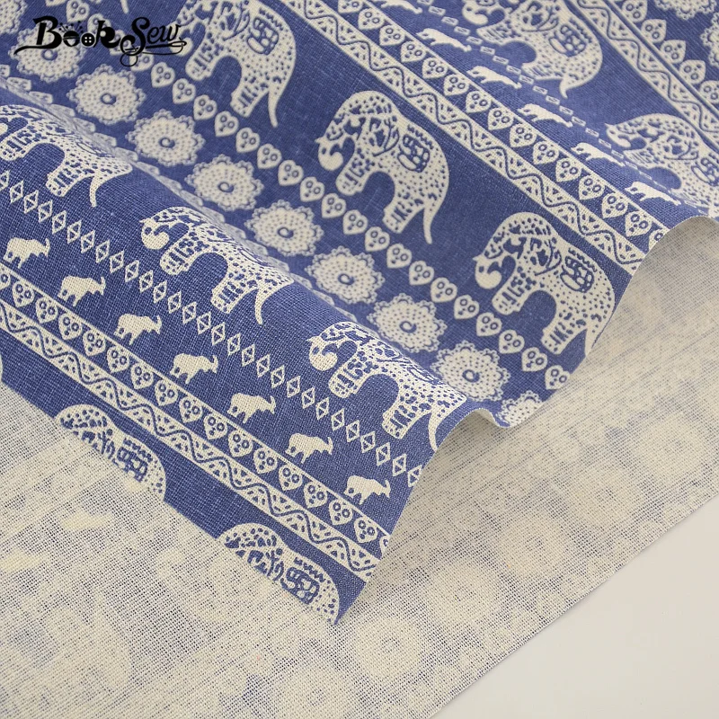 Booksew Home Textil Thailand Stil Elefanten Design Baumwolle