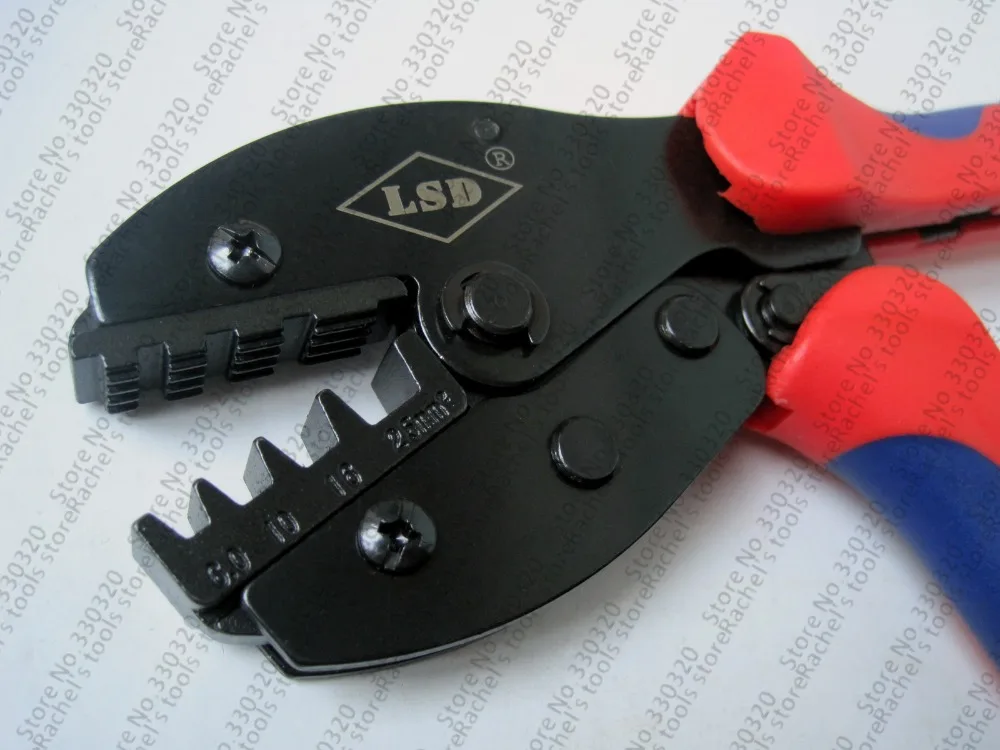 LY-0625WF Energy-saving crimping tool for cable bootlace ferrules,wire sleeves crimping pliers 6-25mm2 4
