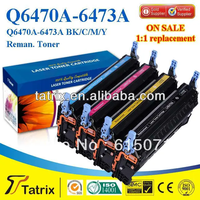 

FREE DHL MAIL SHIPPING Q6472A Toner Cartridge Triple Test Q6472A Toner Cartridge for HP toner Printer