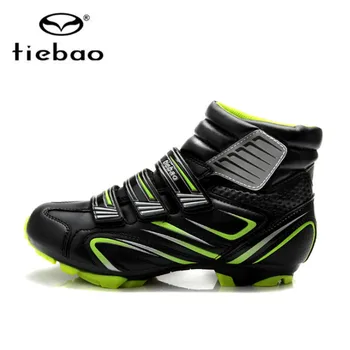 

TIEBAO Cycling Shoes Winter 2019 sapatilha ciclismo mtb Women sneakers Men Cycle Self-locking mountain bike shoes Bicycle Boot