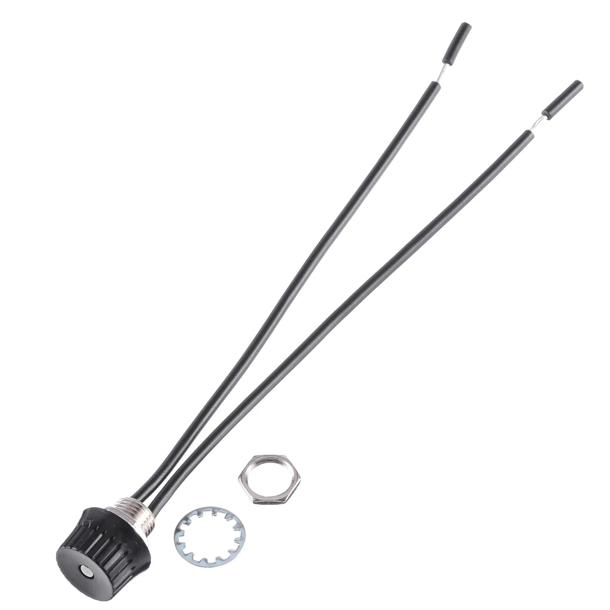 5pcs ZE-105M Black Rotary Stye On Off Switches Canopy Switches 3/1 amps at 125/250 4" Wire 1.5A 250V/3A 125V/1A 125VT